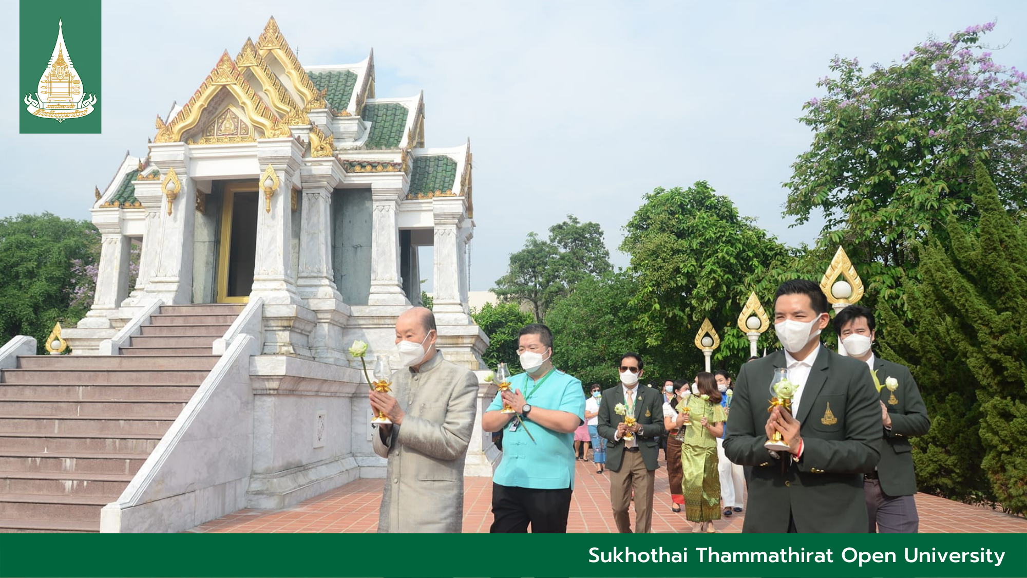 2022 Makha Bucha Day at STOU