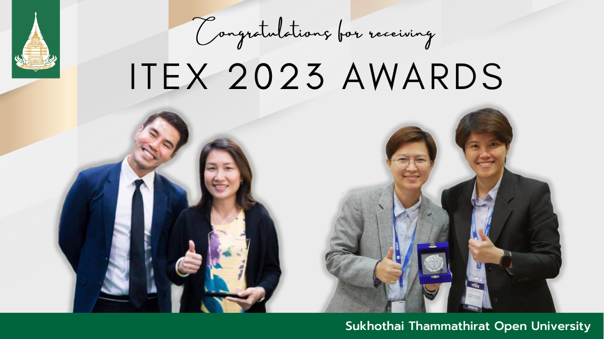 STOU faculty members win awards at ITEX 2023