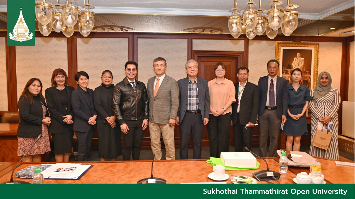 Handong Global University shares distance education experience with STOU