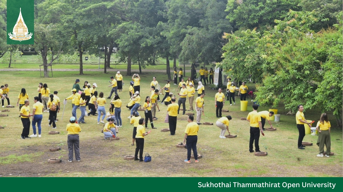 ‘SUJIT: STOU Volunteer’ celebrating the 72nd birthday of His Majesty King Rama X