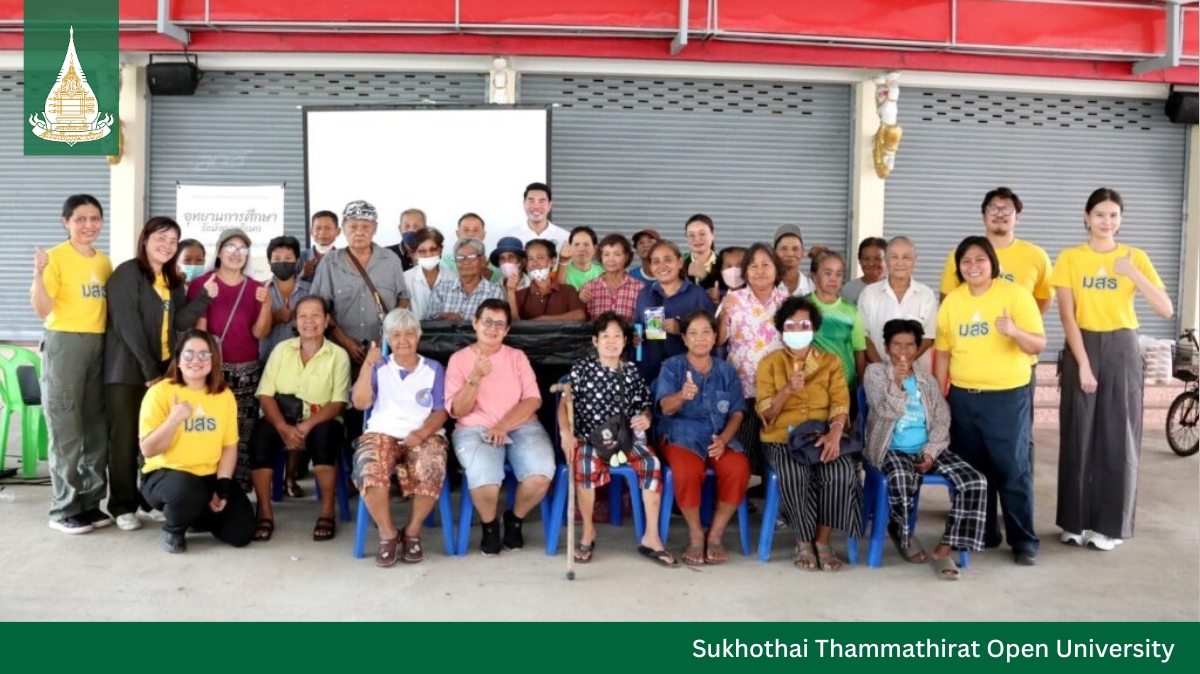 STOU sharing knowledge for urban agriculture in Nonthaburi