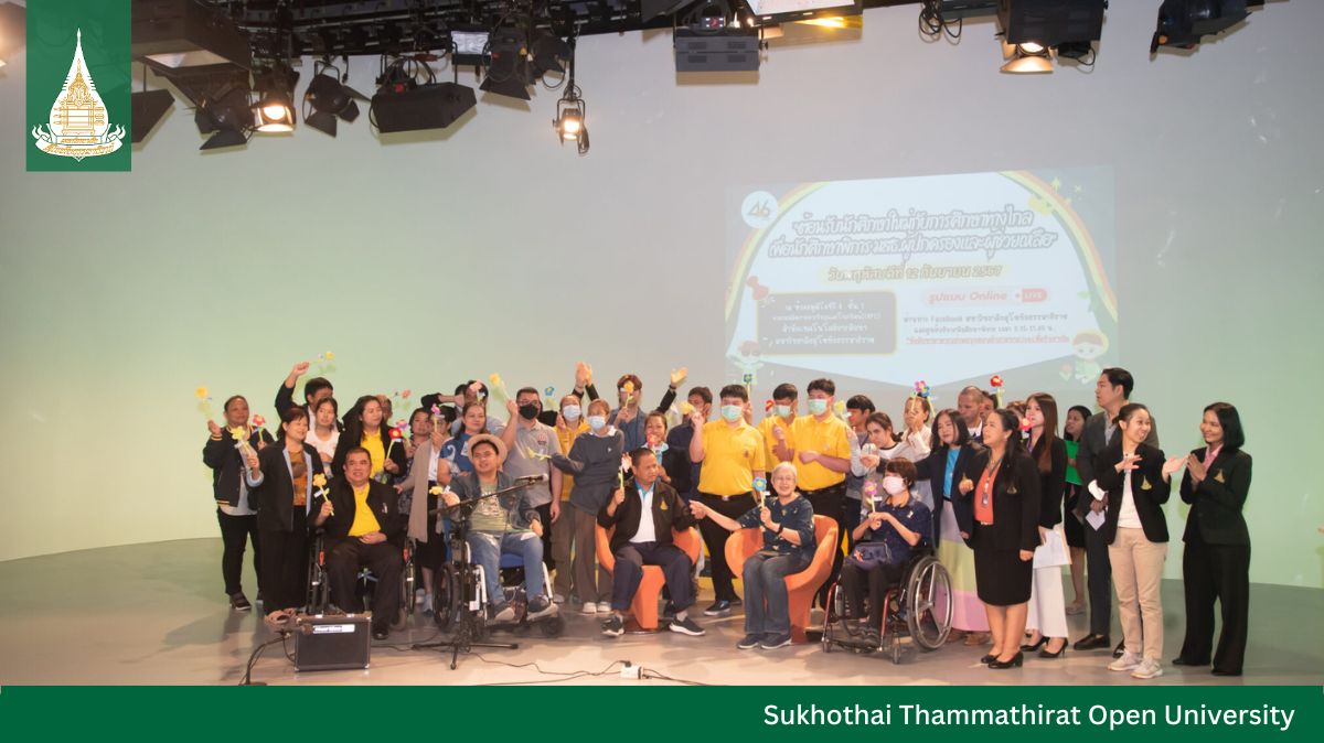 STOU welcoming disability students and all assistances