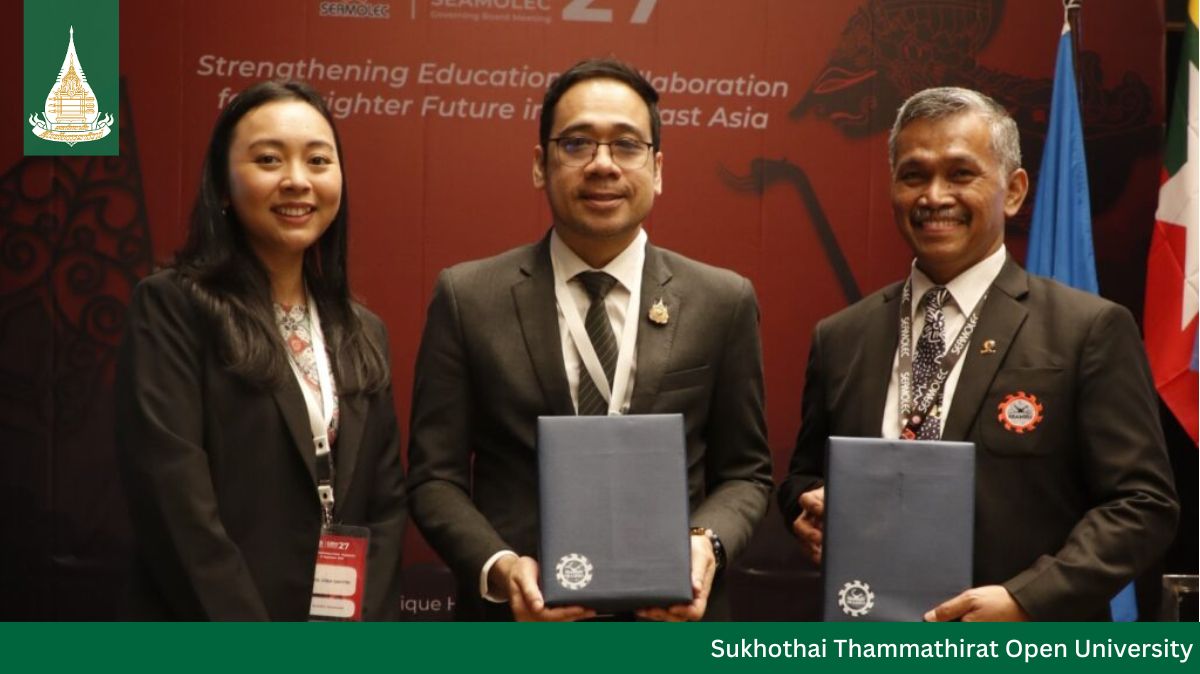 STOU represented Thailand in the 27th SEAMOLEC Governing Board Meeting
