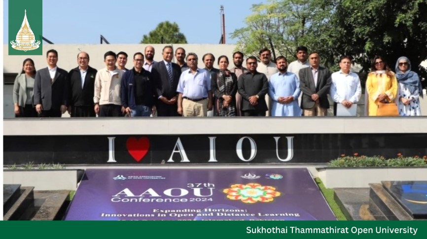 STOU Delegation visits Allama Iqbal Open University (AIOU) in Pakistan