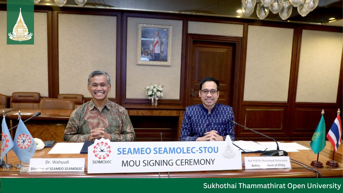 SEAMEO SEAMOLEC – STOU MOU Signing Ceremony